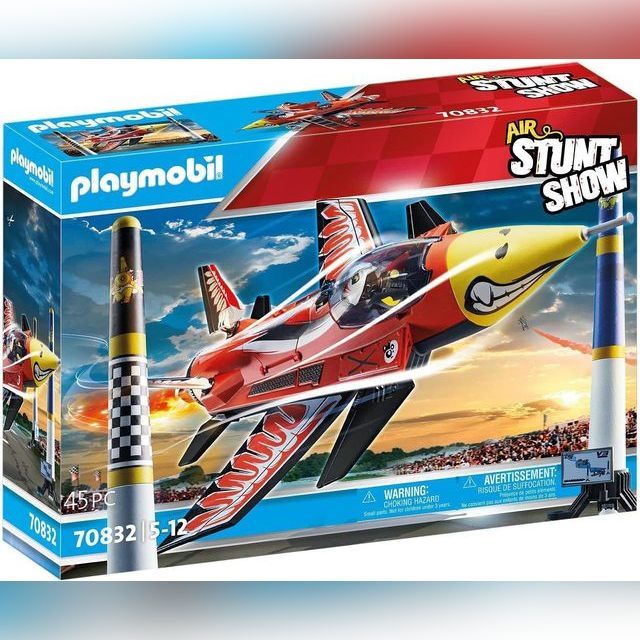 70832 PLAYMOBIL® Air Stunt Show, Reaktyvinis lėktuvas, 298 detalės