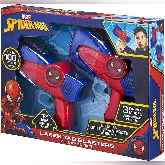 Lazeriniai žaislai Marvel Spider-Man Laser Tag Blasters 2-Player Set