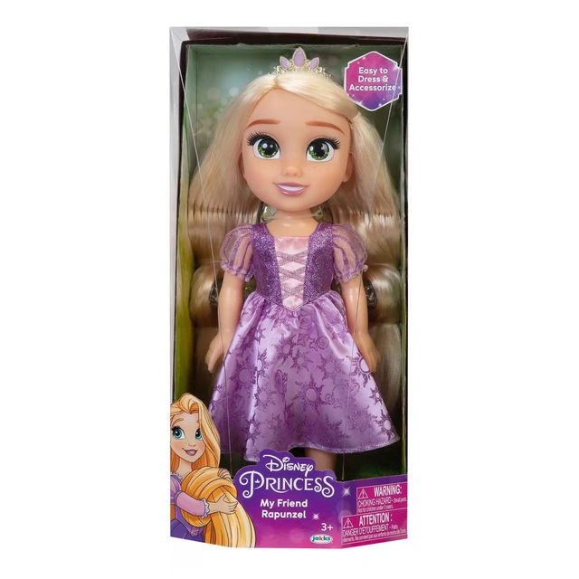 Lėlė Disney Princess Explore Your World Toddler Doll - Rapunzel