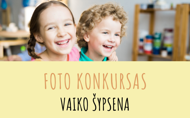 Foto konkursas "Vaiko šypsena"