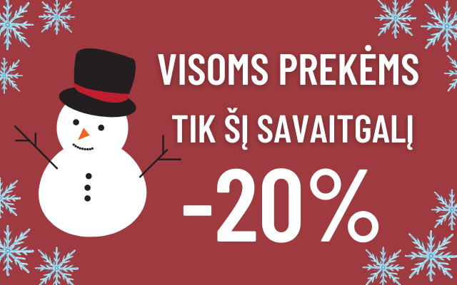 Ilgasis Kalėdinių nuolaidų savaitgalis prasideda