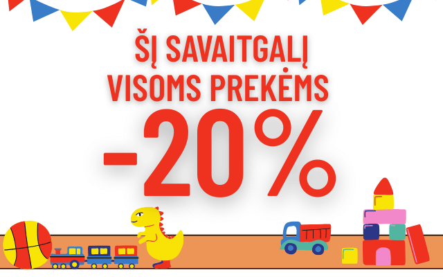 Visoms* PREKĖMS -20% nuo 2025-06-13 iki 2025-06-15 (imtinai)