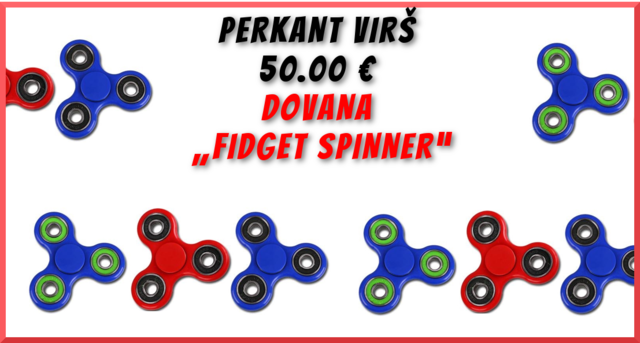 When buying above 50.00 € gift &quot;Fidget SPINNER&quot;