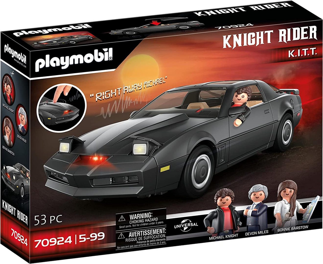 Playmobil 70924 Knight Rider KI.T.T Toys for children Toy store Jonelis and Ko