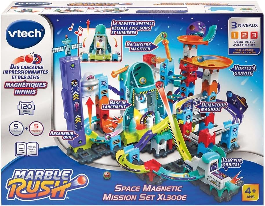 VTech Marble Rush Magnetic Magic, Toys for children