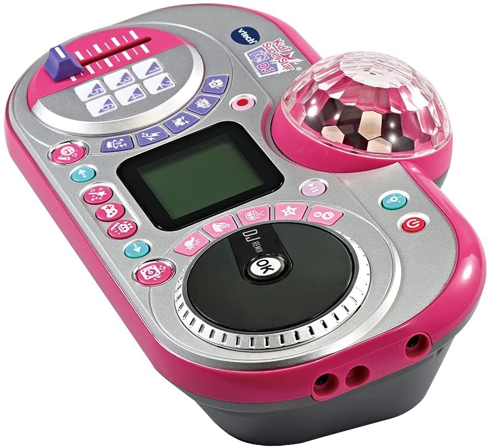  VTech 80-531774 Kidi Super Star DJ Studio Black Karaoke Toy :  Toys & Games