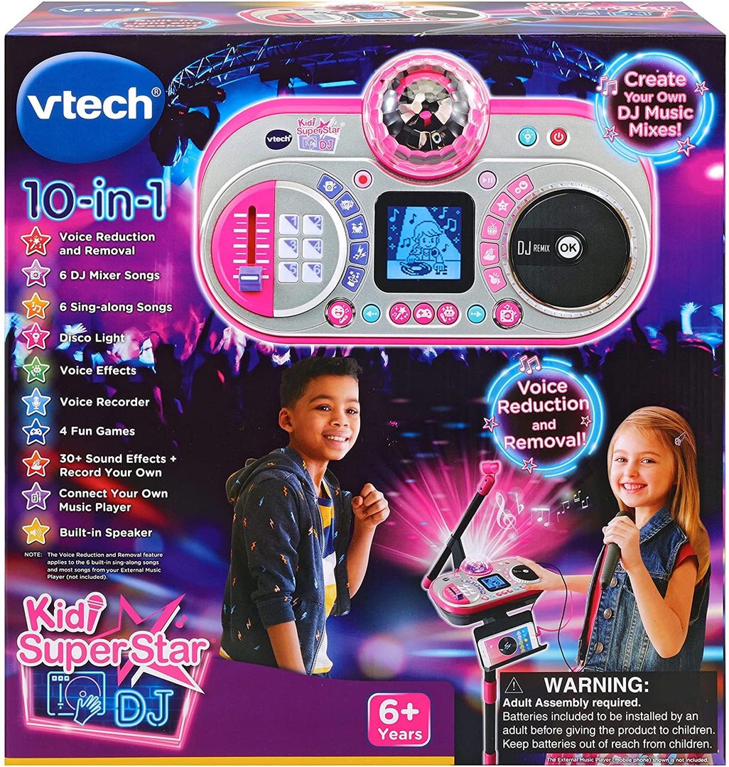 Kidi Super Star DJ Studio black VTech, Kiditronics | Toys