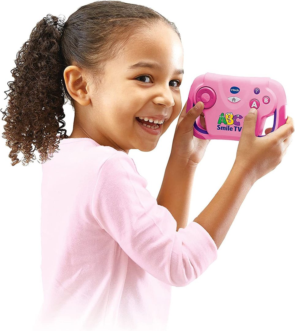 VTech ABC Smile TV Pink Wireless Learning Console with HDMI