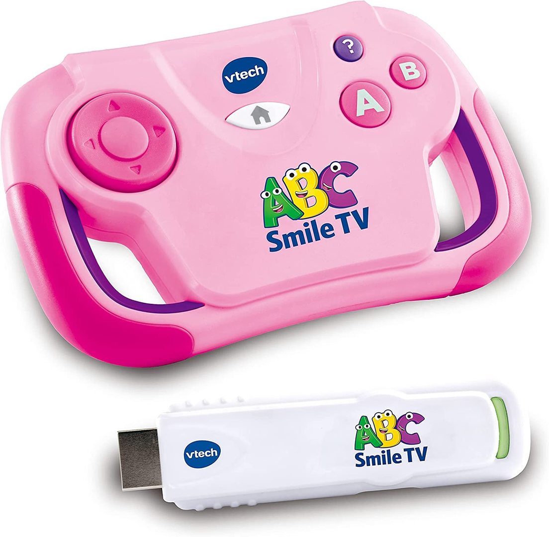 VTech ABC Smile TV Pink - Wireless Learning Console with HDMI