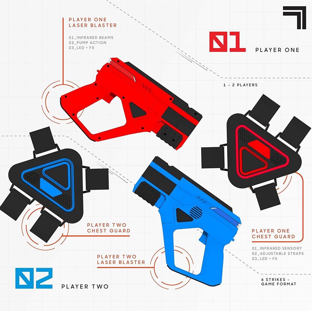 Laser tag clearance toys with vest