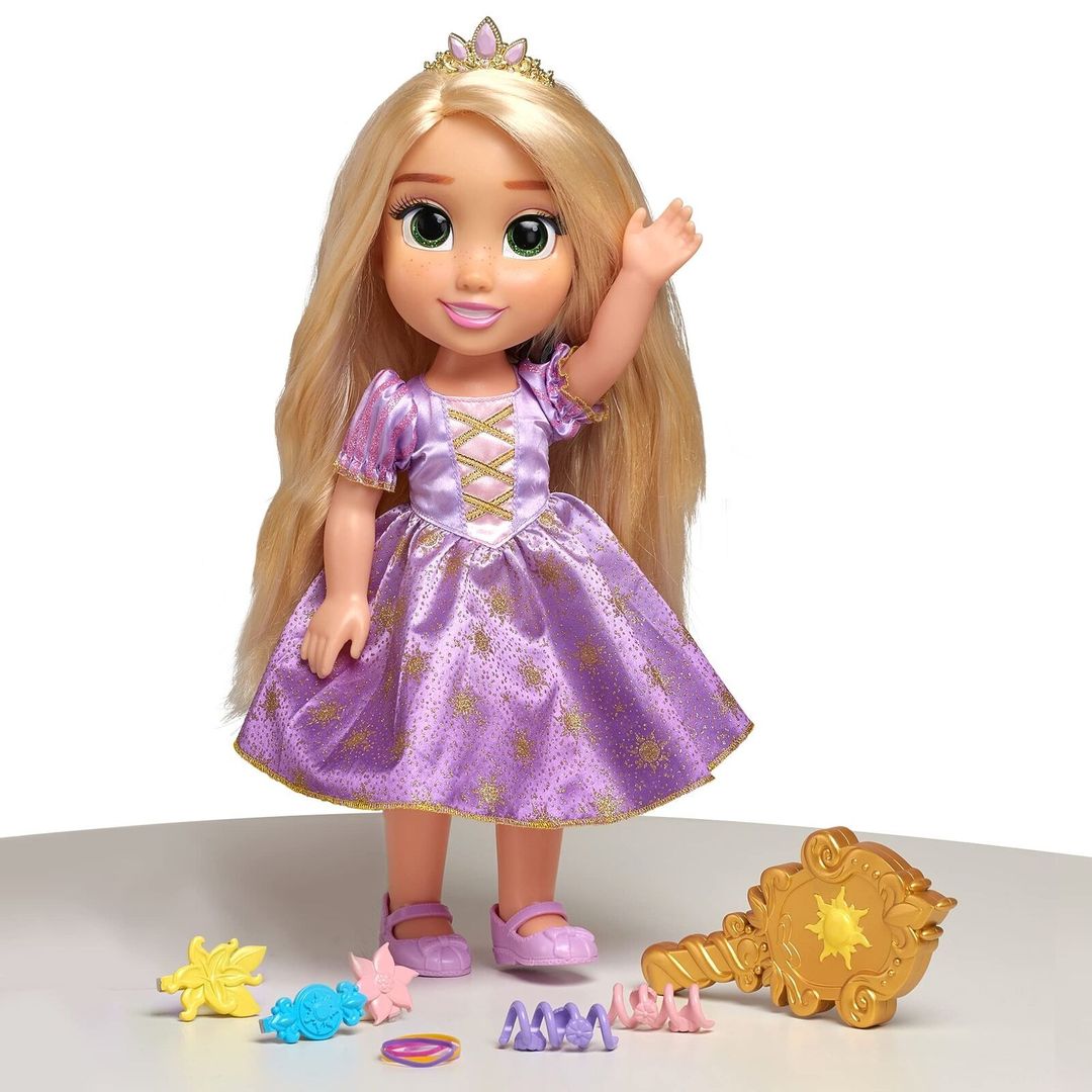 Disney Princess Rapunzel Doll Magical Glowing Hair Toys for