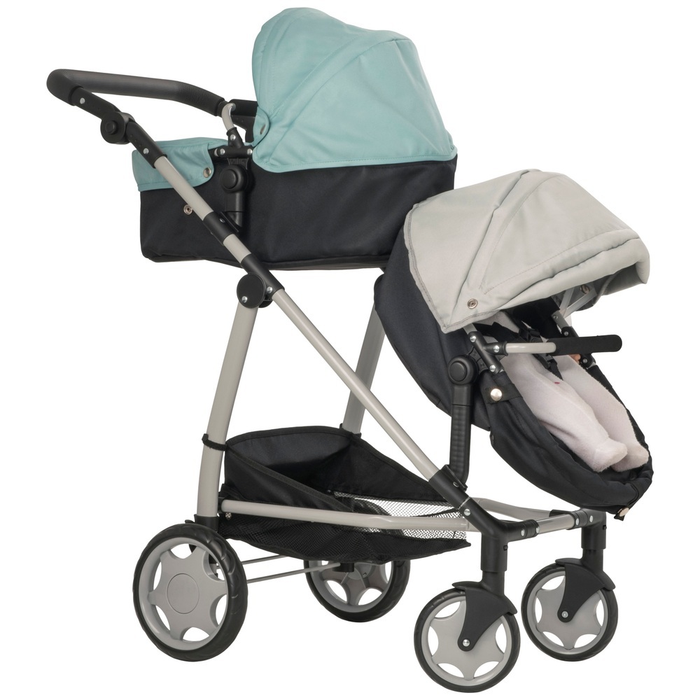 Deluxe Twin Dolls Pram Toys for children Toy store Jonelis and Ko