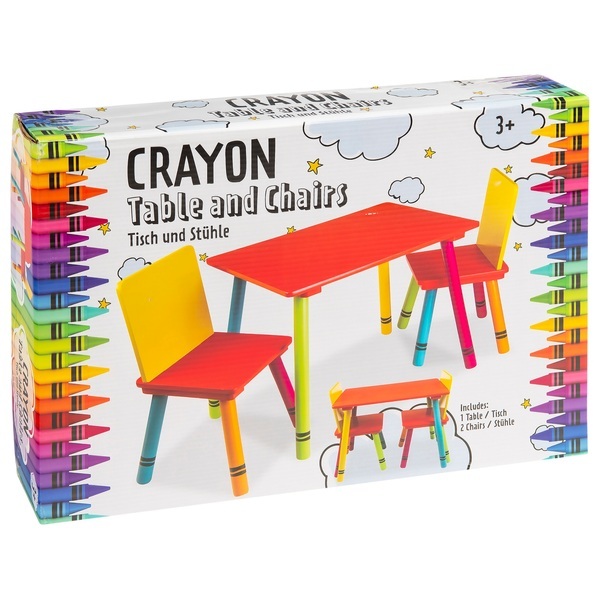Wooden Crayon Table and Chair Set Toys for children Toy store Jonelis and Ko
