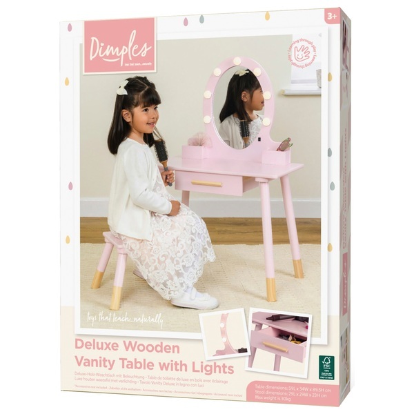 Kids wooden makeup table store