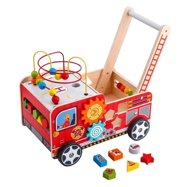 Squirrel play wooden car roll hotsell