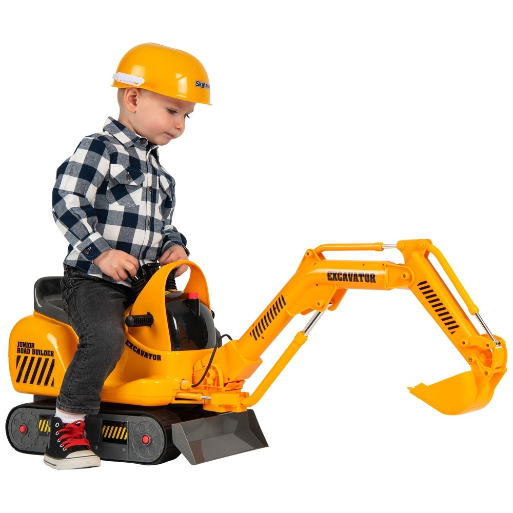 Junior road shop builder excavator toy