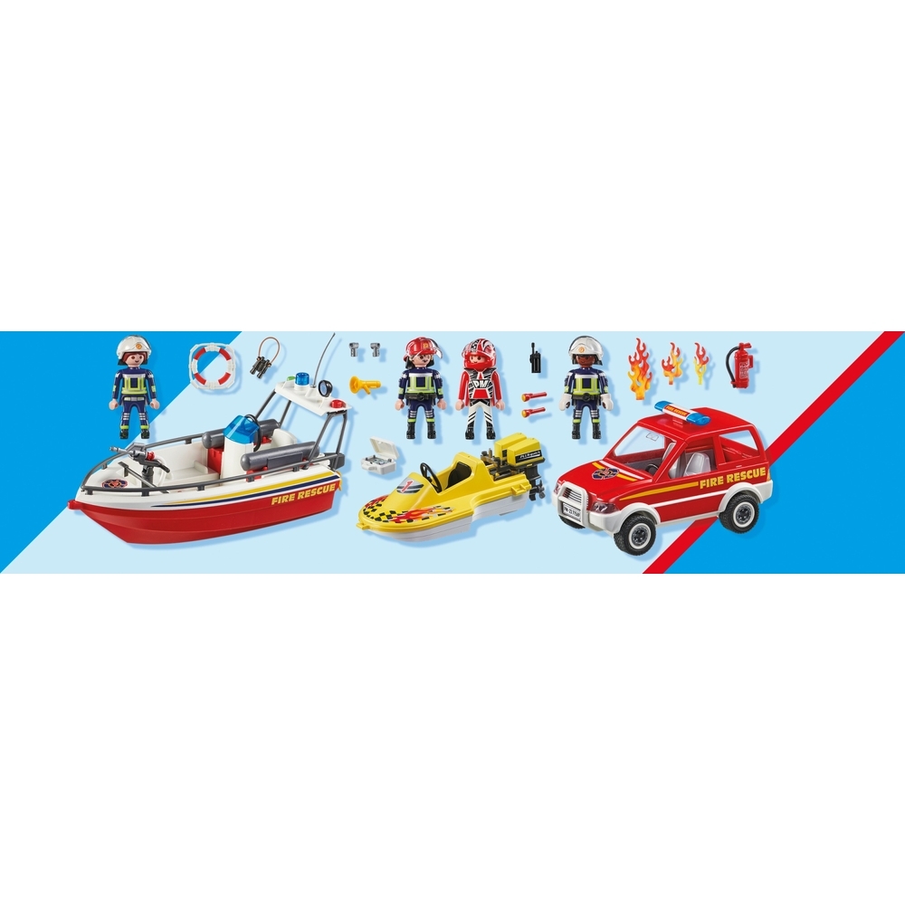 Playmobil truck and boat deals