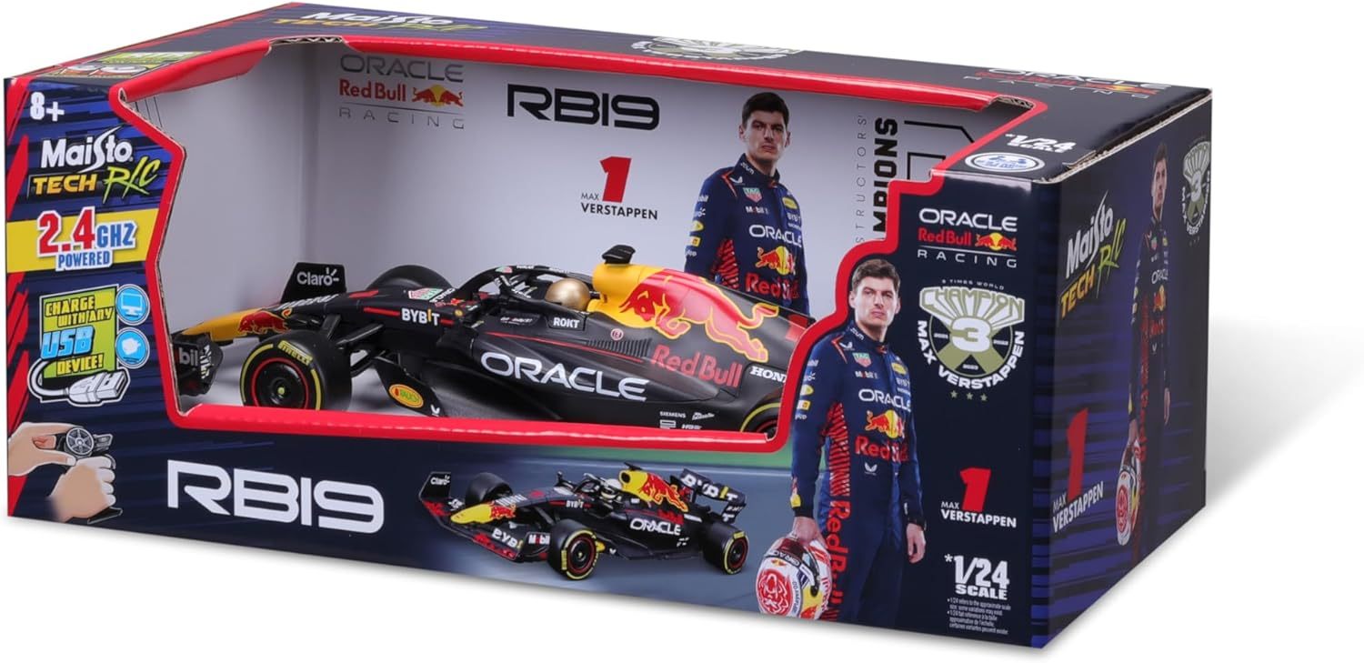 Rc 1/24 Red Bull Racing RB18 Champion Version F1 | Toys for