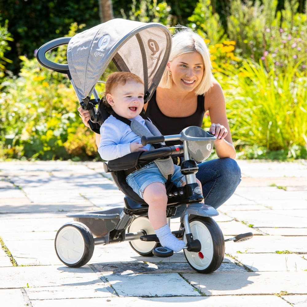Baby trike grey cheap