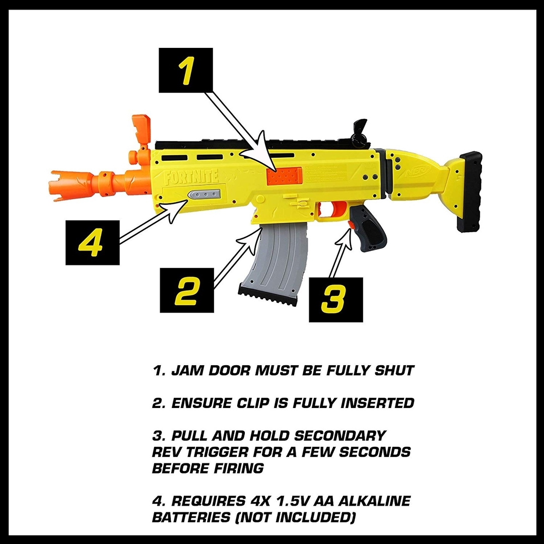 Vaikiškas šautuvas NERF Fortnite AR-L 