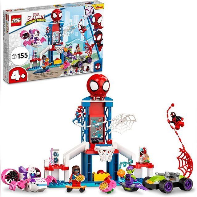 10784 LEGO® Marvel Žmogaus voro voratinklių buveinė