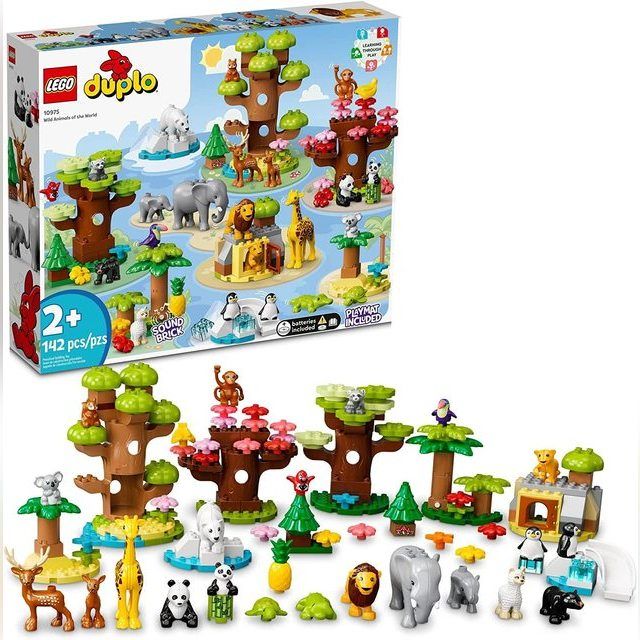 10975 LEGO® DUPLO Laukiniai pasaulio gyvūnai