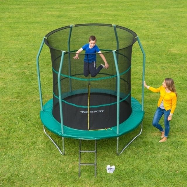 244 cm batutas su apsaugom Trampoline
