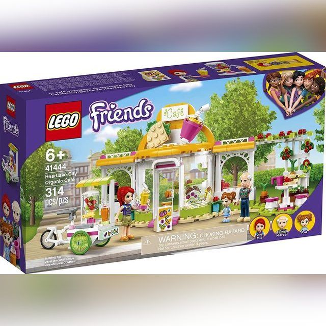 41444 LEGO® Friends Heartlake City ekologiško maisto kavinė