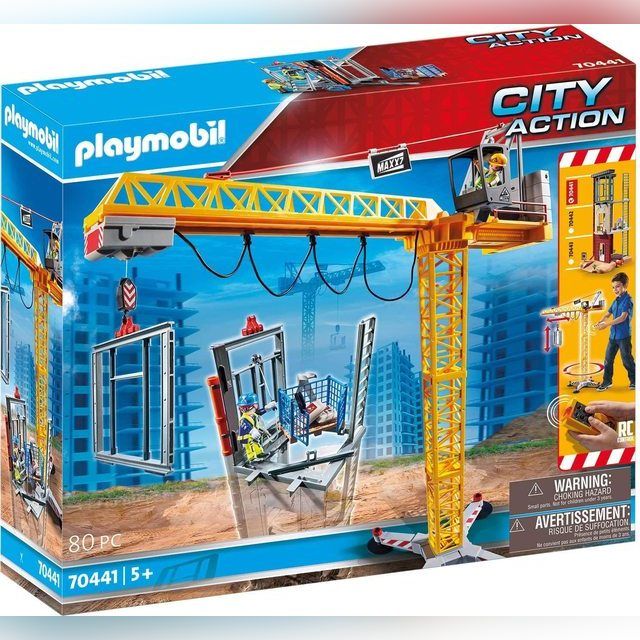 70441 PLAYMOBIL® City Action Radio controlled construction crane