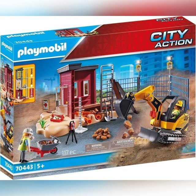 70443 PLAYMOBIL City Action Construction site