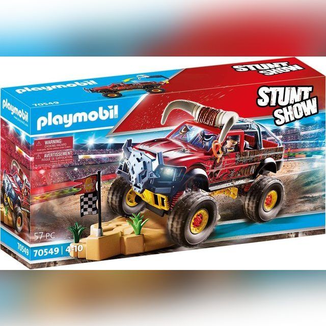 70549 PLAYMOBIL® Stuntshow Kaskaskadinis automodelis Bull Monster