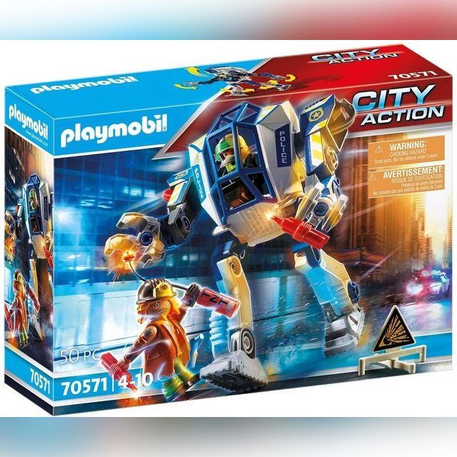 70571 PLAYMOBIL® City Action Policijos su robotu