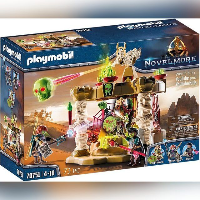 70751 PLAYMOBIL® Novelmore Sal'ahari Sands - Skeleto armijos šventykla