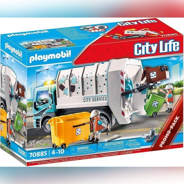 70885 Playmobil Garbage Truck