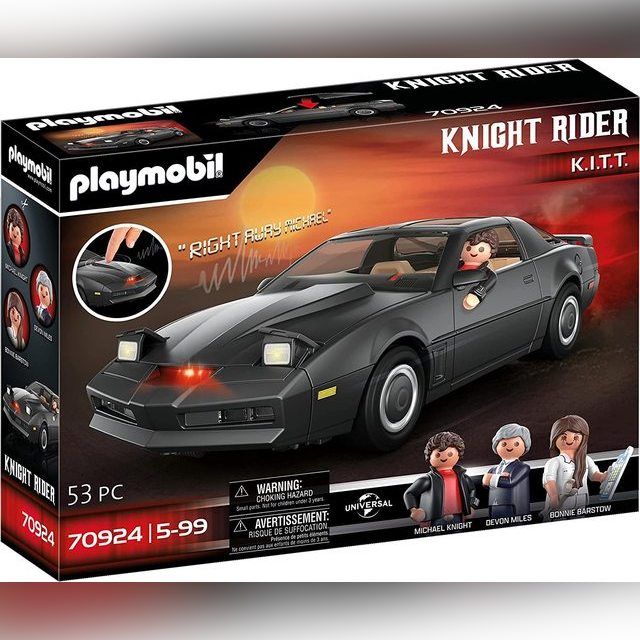 70924 PLAYMOBIL Mašinėlė Playset Playmobil Knight Rider The Fantastic Car