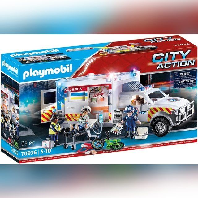 70936 PLAYMOBIL® City Action, Greitosios pagalbos automobilis