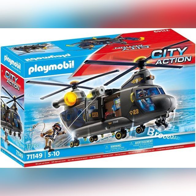 71149 PLAYMOBIL® City Action, Gelbėjimo sraigtasparnis