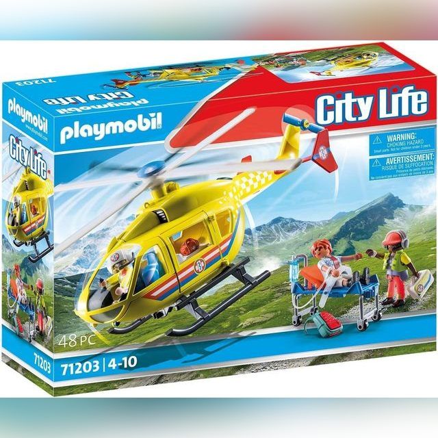 71203 PLAYMOBIL® City Life, Gelbėjimo malūnsparnis