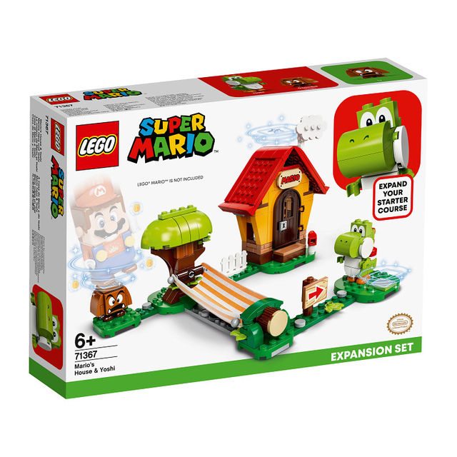 71367 LEGO® Super Mario Mario namų ir Yoshi papildymas