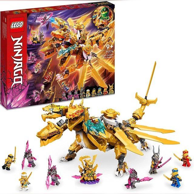 71774 LEGO® NINJAGO® Lloyd auksinis ultra drakonas