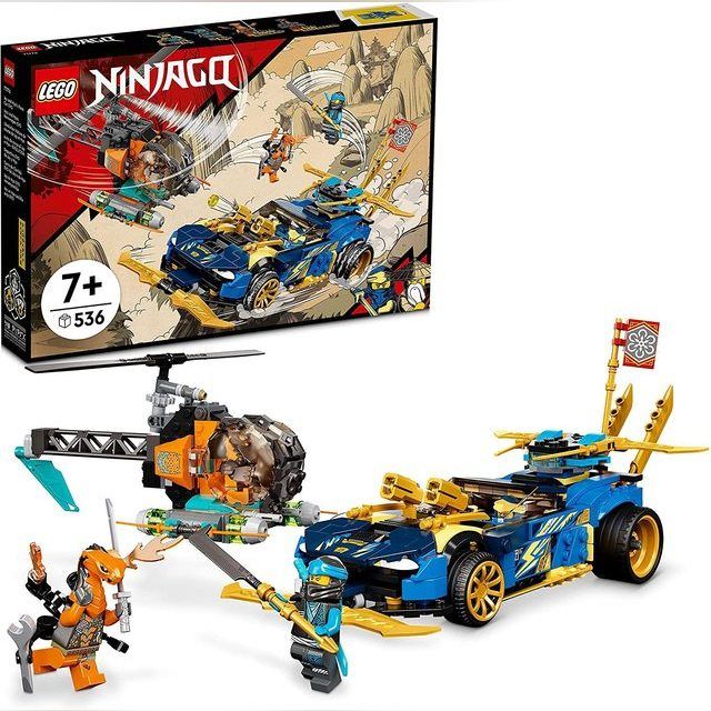 71776 LEGO® NINJAGO Jay and Nya Race Car