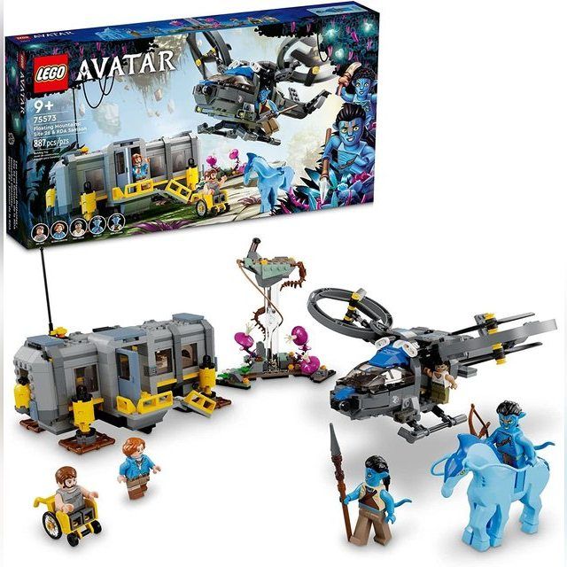 75573 LEGO® Avatar Skrajojantys kalnai: 26 aikštelė ir RDA Samsonas