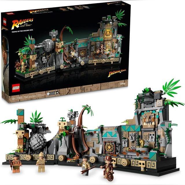 77015 LEGO® Indiana Jones Auksinio stabo šventykla