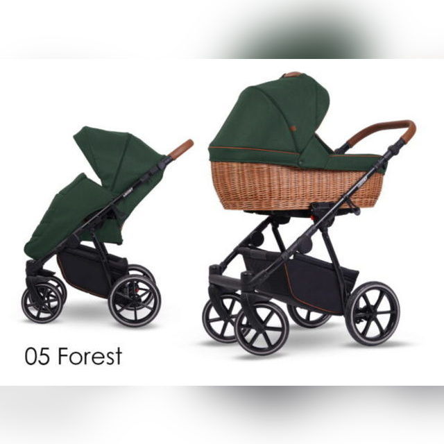 Vaikiškas vežimėlis Lonex PAX EKO PRO 3in1