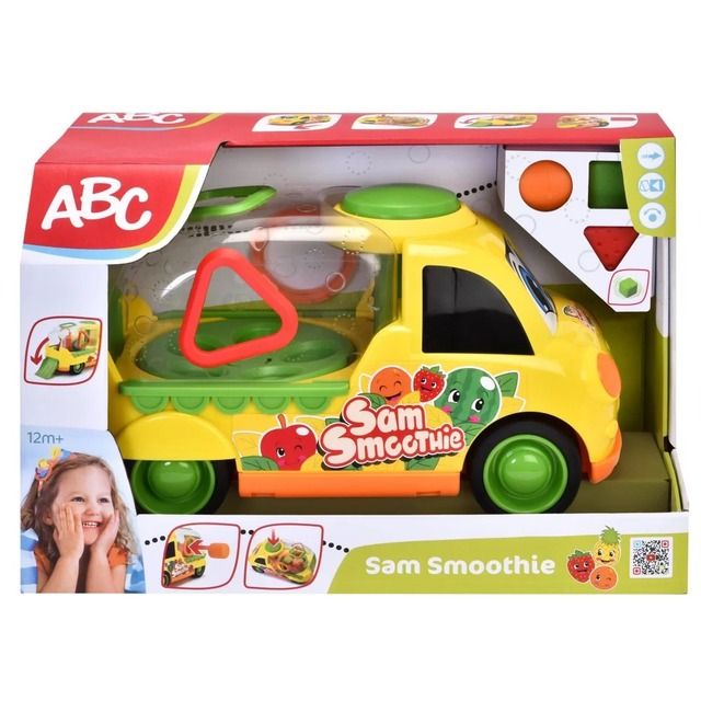 Abc vaisinis rūšiavimo mašina 30cm Dickie Toys Sam Smoothie
