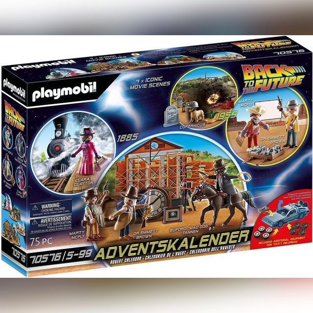 Advento kalendorius Playmobil Back to the Future III 70576