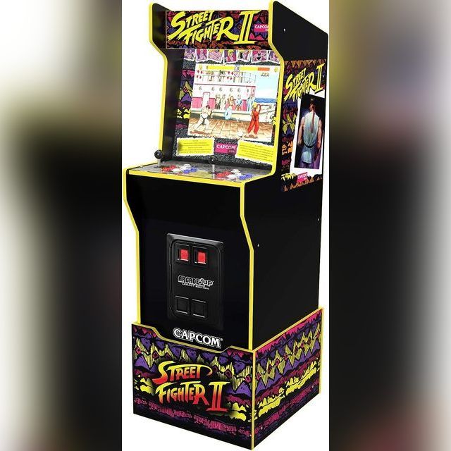Arcade1Up Street Fighter Capcom Legacy Edition Arcade Cabinet