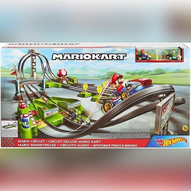 Automobilių trasa Mattel Hot Wheels Mario Kart Circuit Track