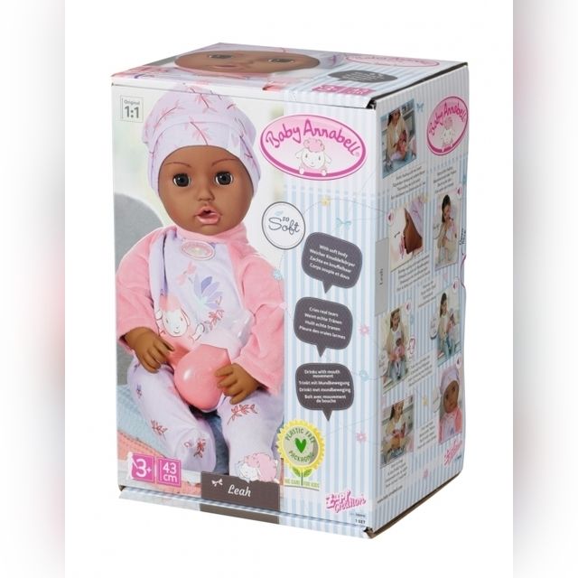 Baby Annabell Leah Baby Doll - 17inch/43cm