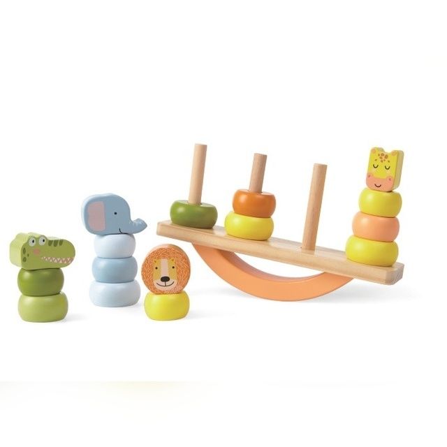 Balansavimo žaidimas Gerardos Toys Natural Wood balance game